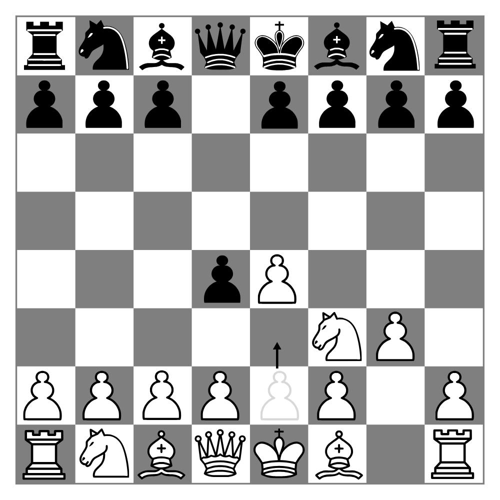 first pawn move exception en passant